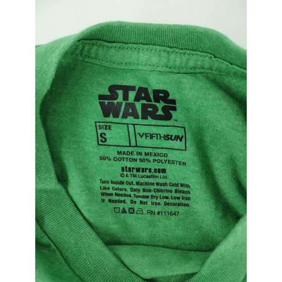Star Wars "I'm All Ears" Green Character Tee Shirt‎ Size S - Picture 4 of 5